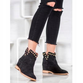 Bella Paris Stivali texani con jet nero 1