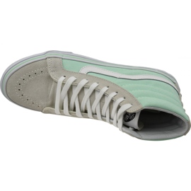 Scarpe Vans Sk8-Hi Slim W VA32R2MQV marrone multicolore 2
