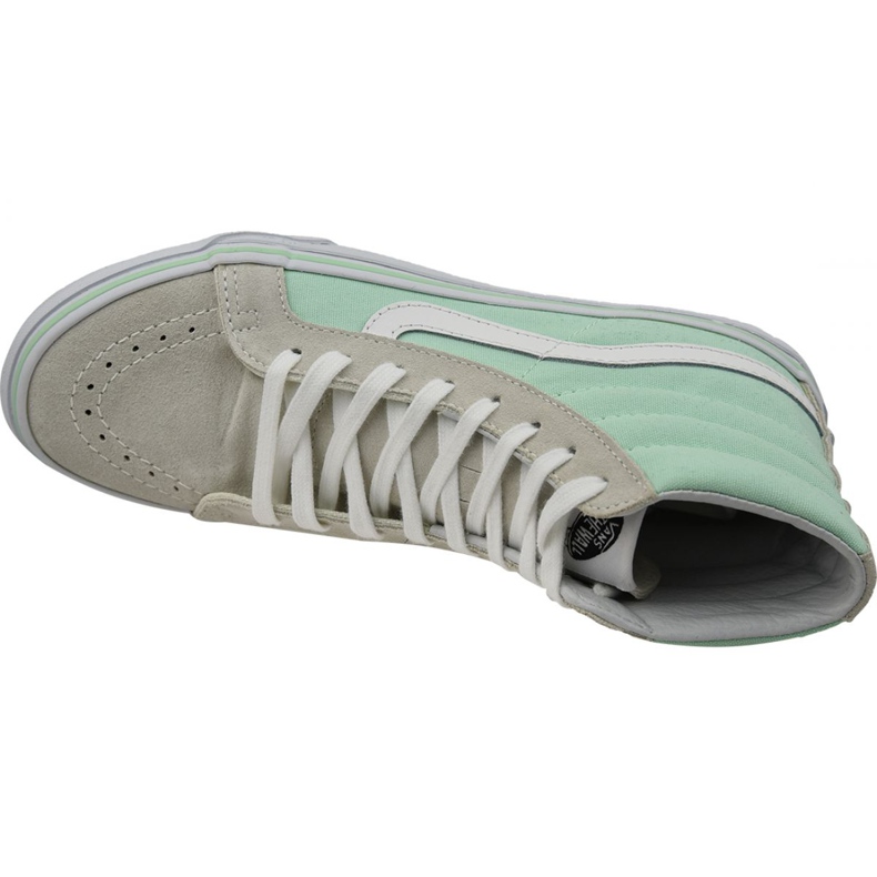 Scarpe Vans Sk8-Hi Slim W VA32R2MQV marrone multicolore 2