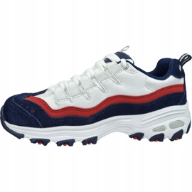Scarpe Skechers D'Lites W 13141-WNVR bianca 1