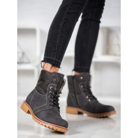 Super Me Stivali caldi grigio 1