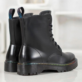 Bella Paris Lavoratori allacciati nero 1