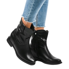Stivali da cowboy isolati neri G-7607 nero 1