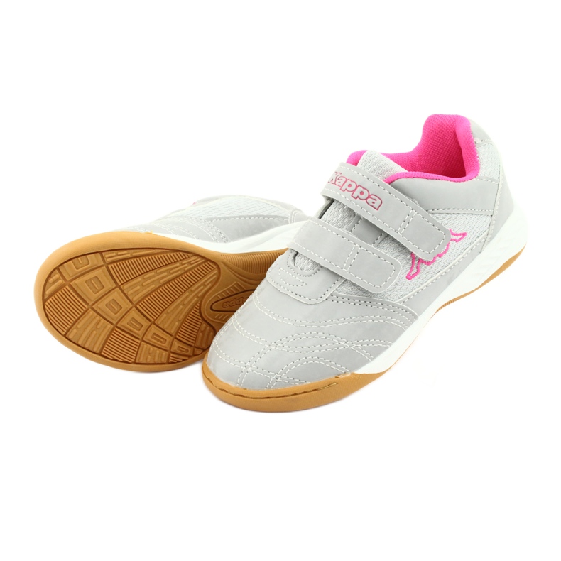 Scarpe Kappa Kickoff Jr 260509K 1522 rosa grigio 5