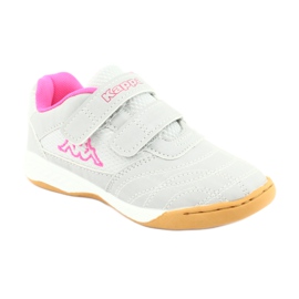 Scarpe Kappa Kickoff Jr 260509K 1522 rosa grigio 1