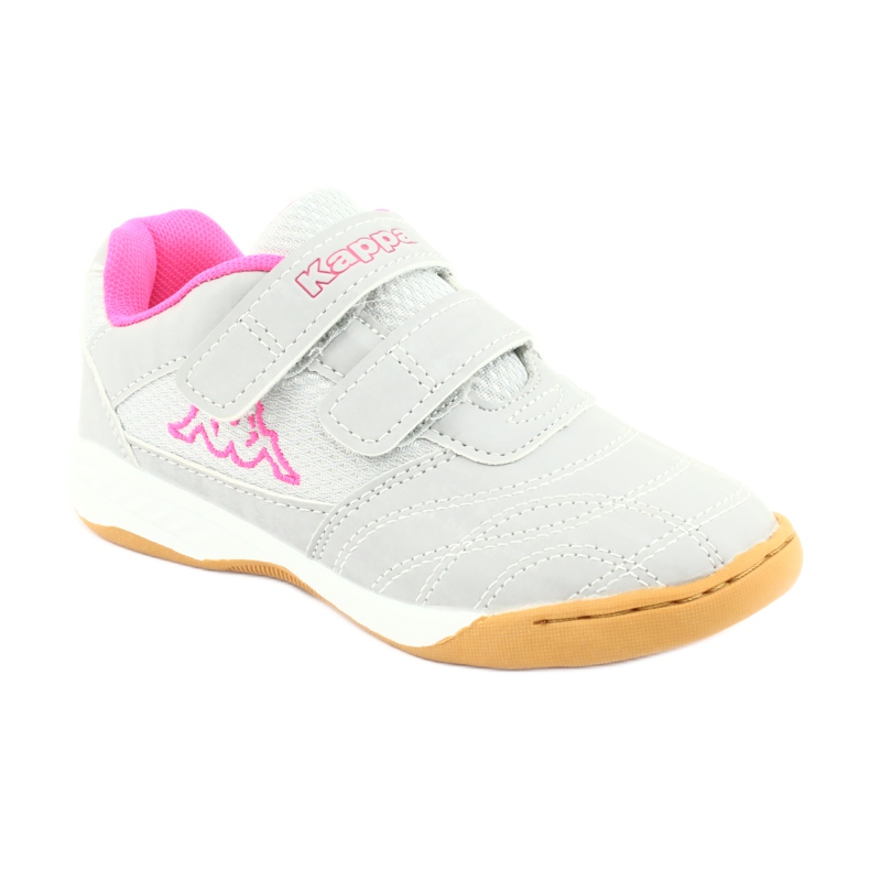 Scarpe Kappa Kickoff Jr 260509K 1522 rosa grigio 1