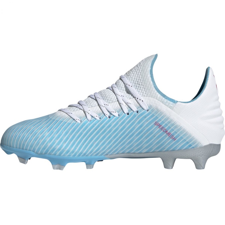Le scarpe da calcio adidas X 19.1 Fg Jr F35684 multicolore blu 1