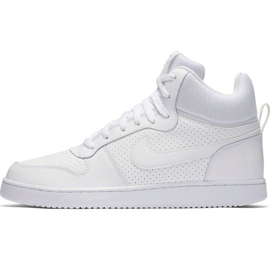Scarpa Nike Court Borough Mid M 838938 111 bianca 2