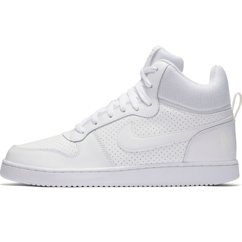 Scarpa Nike Court Borough Mid M 838938 111 bianco 2