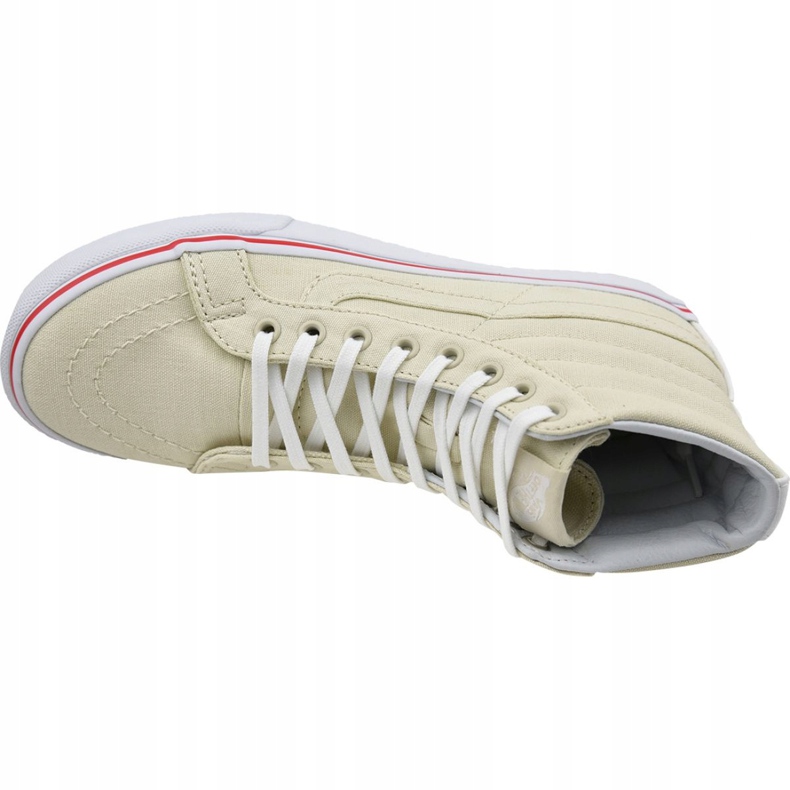 Vans Sk8-Hi Slim W VA32R2MXN scarpe beige 2