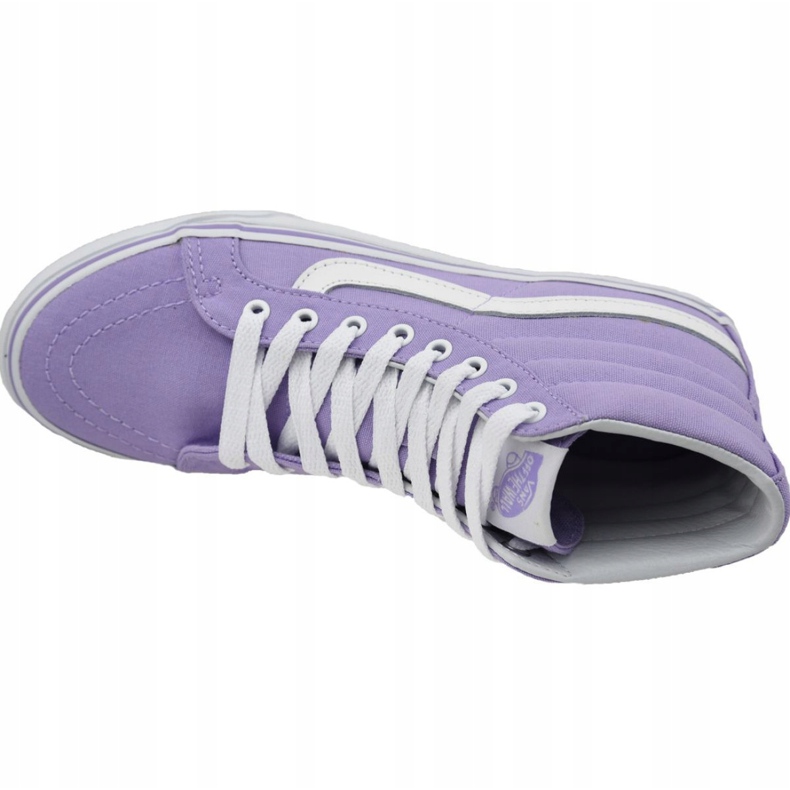 Vans Sk8-Hi Slim W VA32R2MMD scarpe viola 2