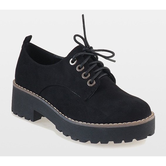 Scarpe nere con tacco alto LL183 nero 1