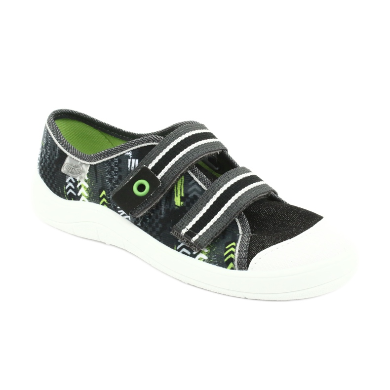 Scarpe per bambini Befado 672Y069 bianca grigio 1