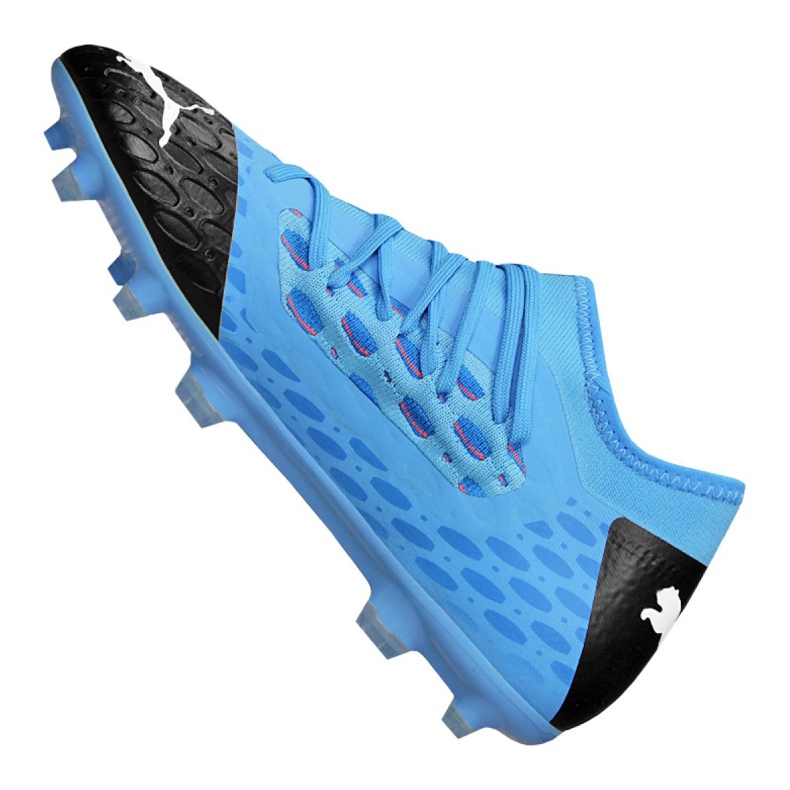 Scarpe da calcio Puma Jr Future 5.3 Netfit Fg Jr 105806-01 blu blu 1