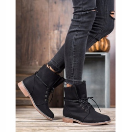 Queentina Trapper alla moda nero 1