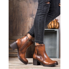 SHELOVET Stivaletti Con Cerniera marrone 1