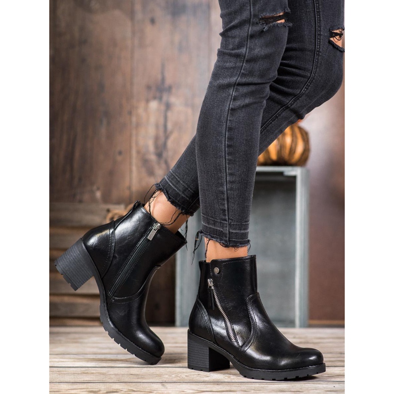 SHELOVET Stivaletti Con Cerniera nero 1