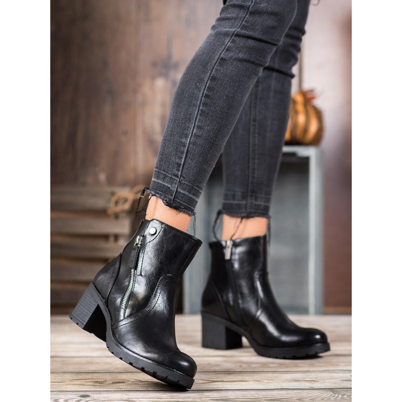 SHELOVET Stivaletti Con Cerniera nero 2