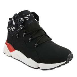 Scarpe sportive isolate F33-1 nere nero 1