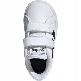Scarpe adidas Grand Court I Jr EF0118 bianca 2