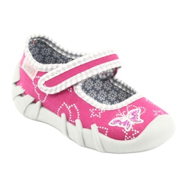 Scarpe per bambini Befado 109P165 rosa grigio 1