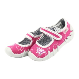 Scarpe per bambini Befado 109P165 rosa grigio 3