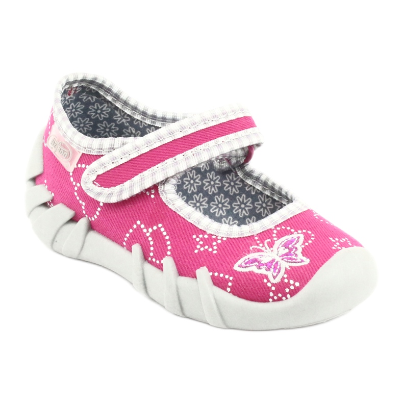Scarpe per bambini Befado 109P165 rosa grigio 1