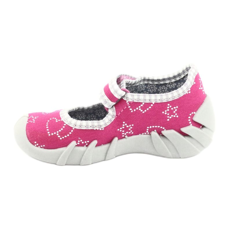Scarpe per bambini Befado 109P165 rosa grigio 2
