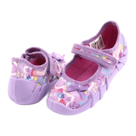 Scarpe per bambini Befado 109P182 viola multicolore 4