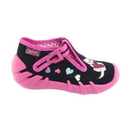 Scarpe per bambini Befado 110P336 rosa blu navy 1