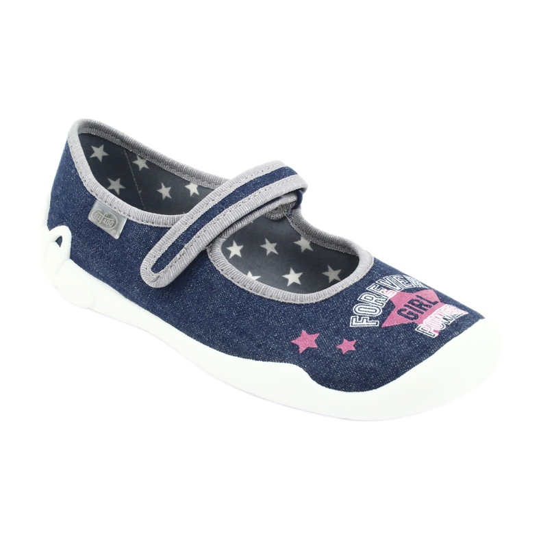 Scarpe per bambini Befado 114Y369 blu navy blu grigio multicolore 2