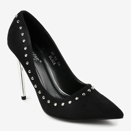 Décolleté nere sul tallone NF-04 nero 1
