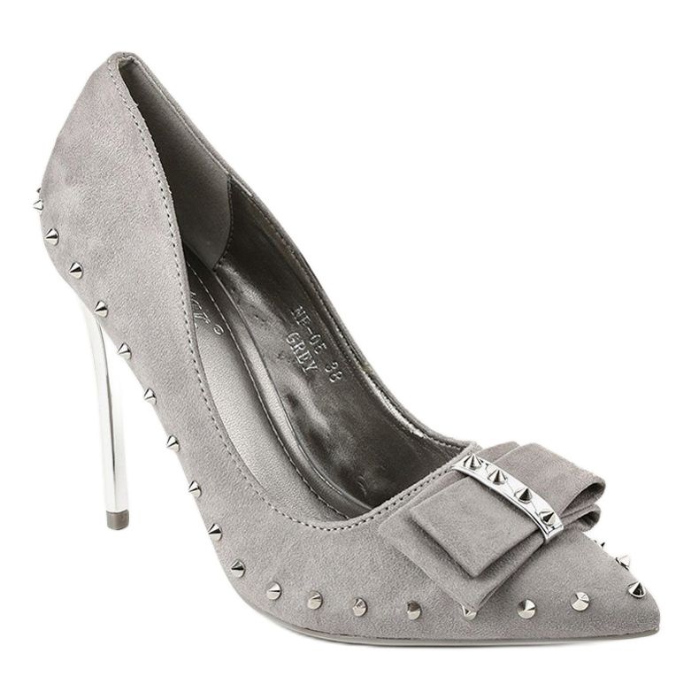 Décolleté grigie sul tallone NF-05 grigio 1