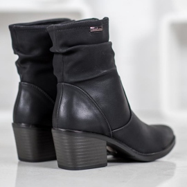 J. Star Stivali texani Con Ecopelle nero 1