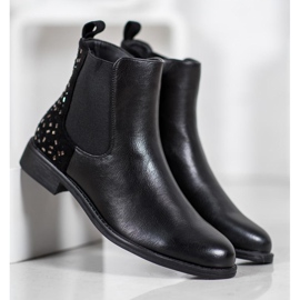 J. Star Stivali Con Cristalli nero 2