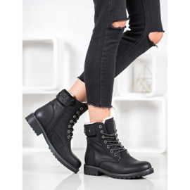 SHELOVET Trapper eleganti nero 1