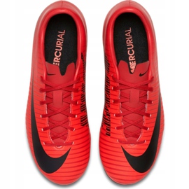 Scarpa Nike Mercurial Victory Vi Fg Jr 831945 616 arancia rosso 1