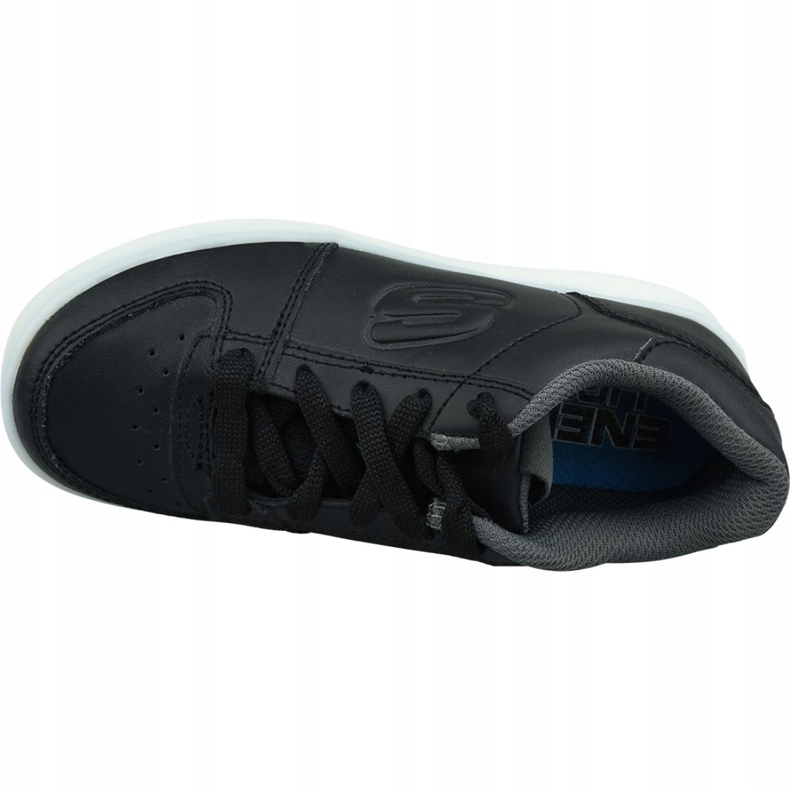 Scarpe Skechers Energy Lights Jr 90601L-BLK nero 2
