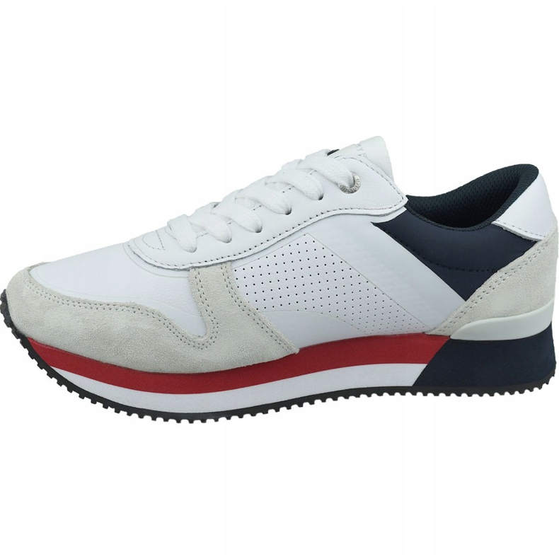 Tommy Hilfiger Active City Sneaker W FW0FW04304 020 scarpe bianco rosso blu navy 1