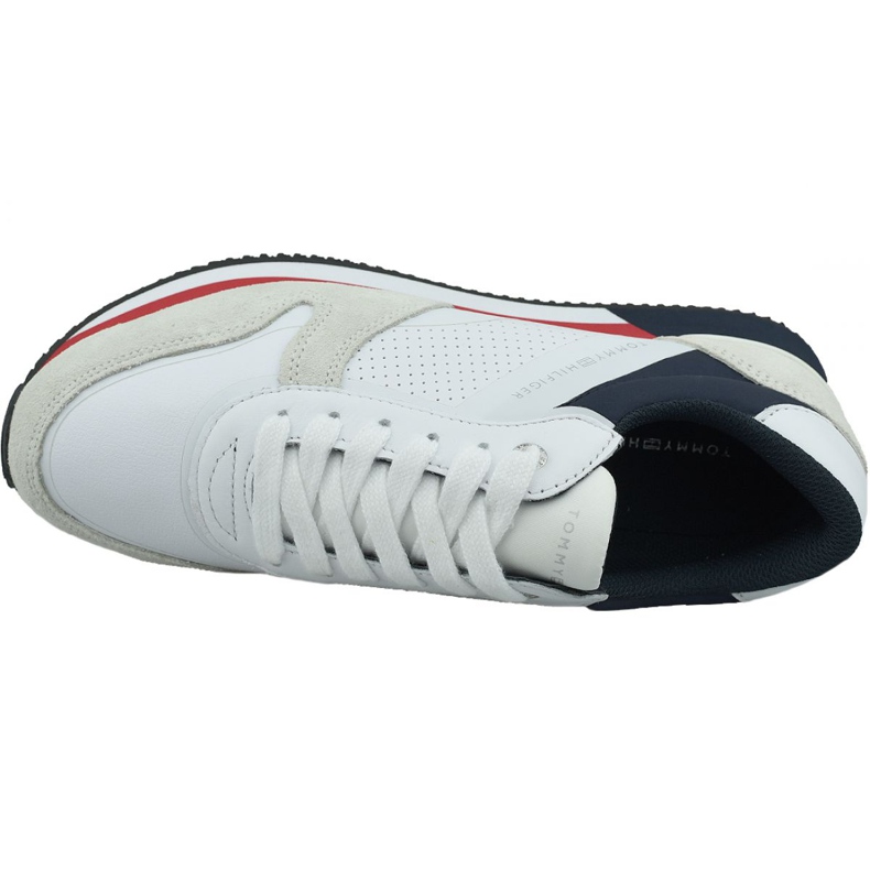Tommy Hilfiger Active City Sneaker W FW0FW04304 020 scarpe bianco rosso blu navy 2