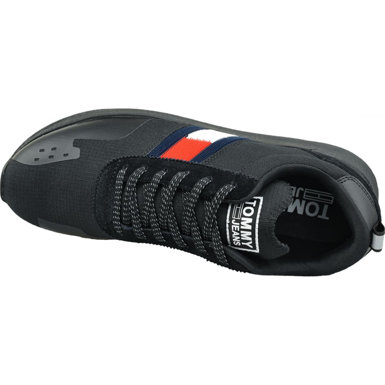 Scarpe Tommy Hilfiger Flag Flexi Tommy Jeans Sneakers M EM0EM00331 990 nero 2