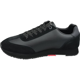 Scarpe Tommy Hilfiger Corporate Leather Flag Runner M FM0FM02380 990 nero 1