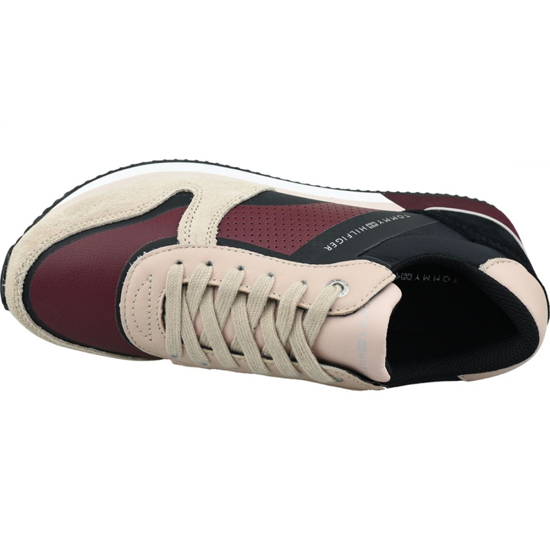Tommy Hilfiger Active City Sneaker W FW0FW04304 674 scarpe rosso multicolore 2