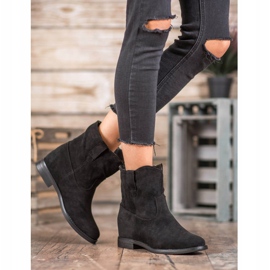 Seastar Stivali da cowboy alla moda nero 1