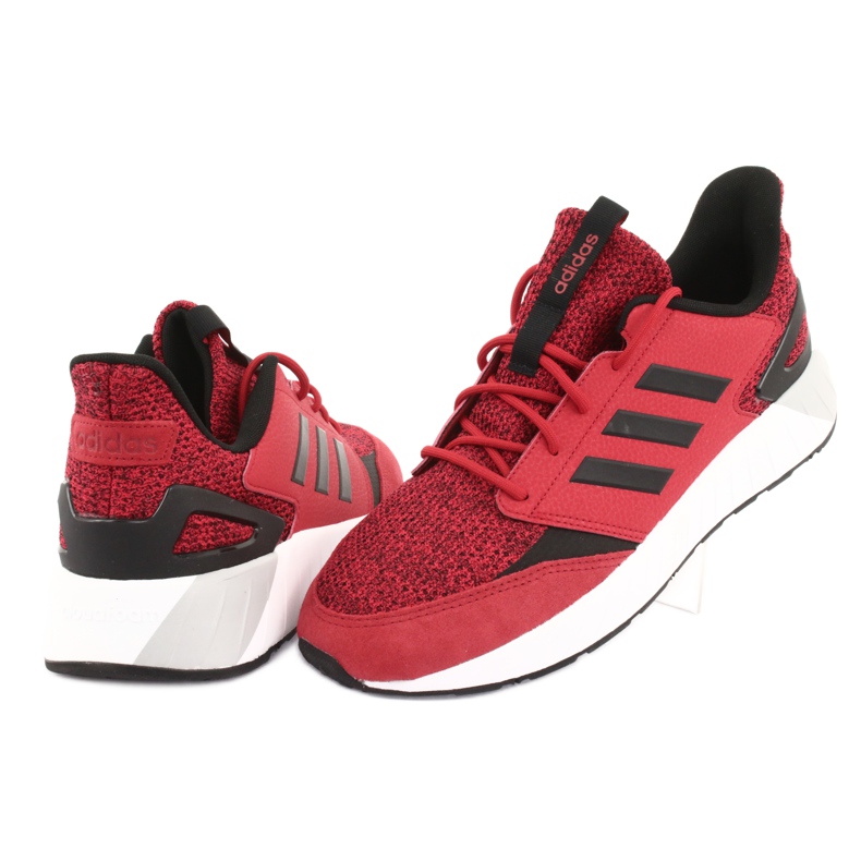 Scarpe Adidas Questarstrike M G25772 nero rosso 4