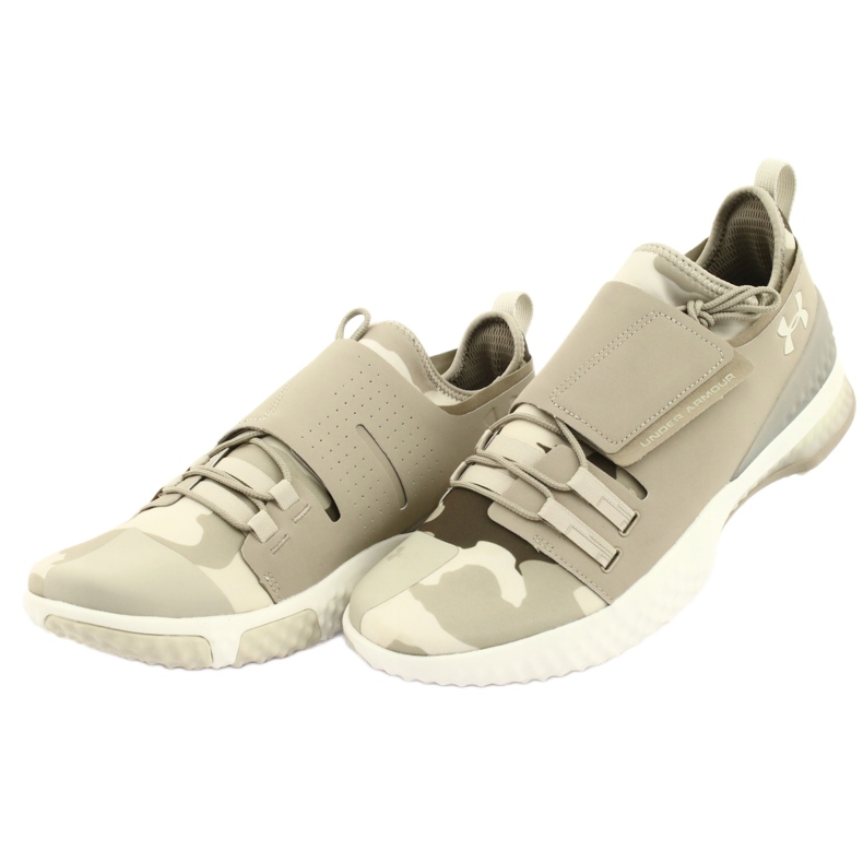 Under Armour Architech 3Di Valor M 3000 368-200 scarpe da allenamento marrone verde 3
