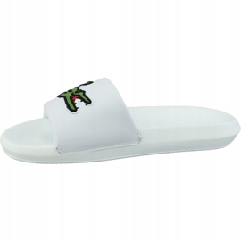 Lacoste Croco Slide 319 738CMA0073082 bianca 1