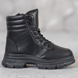 SHELOVET Scarpe di moda nere nero 2