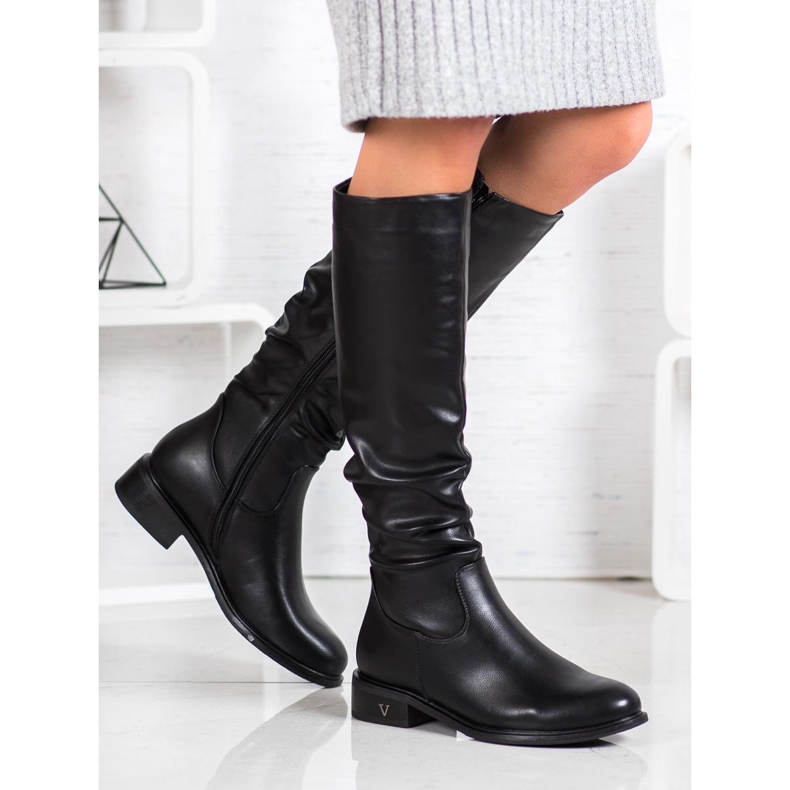 Stivali classici VINCEZA nero 1