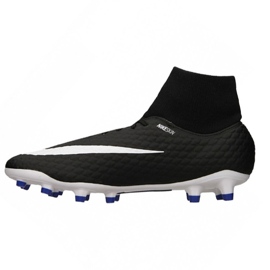 Nike Hypervenom Phelon 3 Df Fg M 917764-002 scarpe da calcio nero nero 1